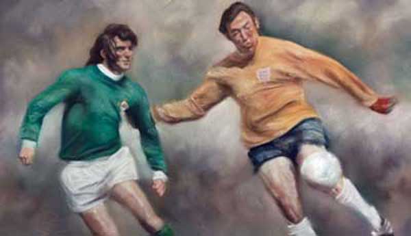 George Best v Gordon Banks 