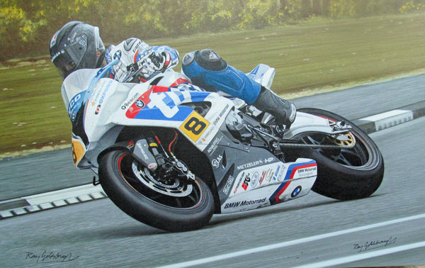 Guy Martin - TT 2015 - Canvas Edition 