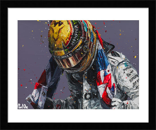 Lewis Hamilton - Union Jack III (Print) 