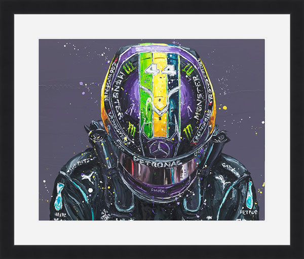 Brazilian Lewis - Lewis Hamilton (Print) 