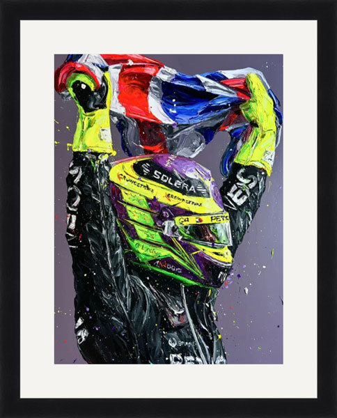 Lewis Hamilton - Silverstone 2024 - (Print)