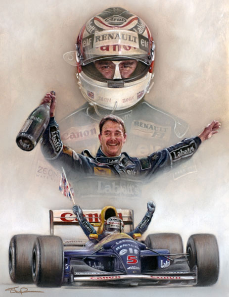 Nigel Mansell - Red 5