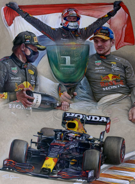 Max Verstappen - 2021 World Champion - Zandvoort