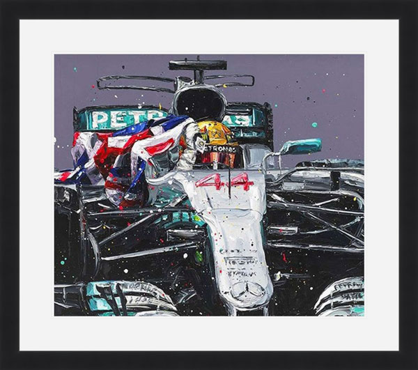 Lewis Hamilton - Mexico 2017 (Print)