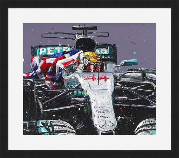 Lewis Hamilton - Mexico 2017 (Print)