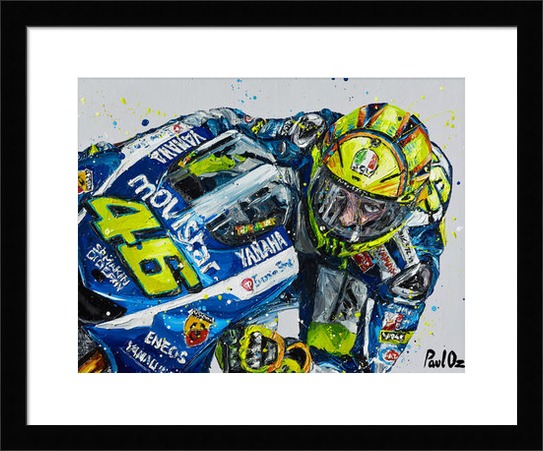 Racing Rossi (Print) 