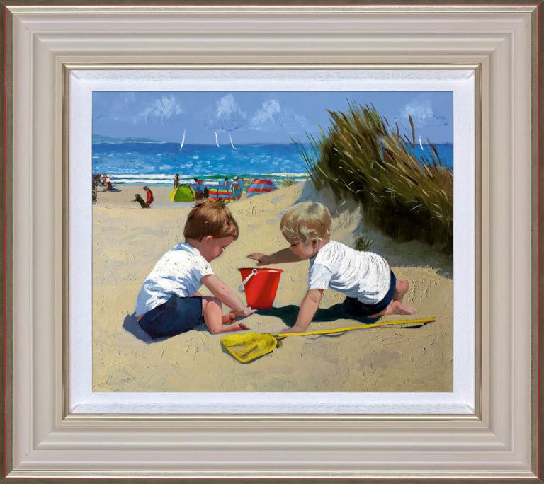 Playing Amoungst The Sand Dunes