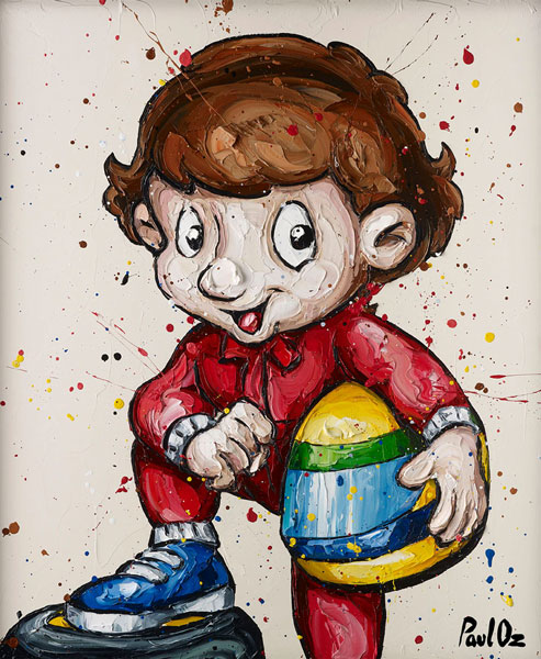 Senninha (Canvas) 