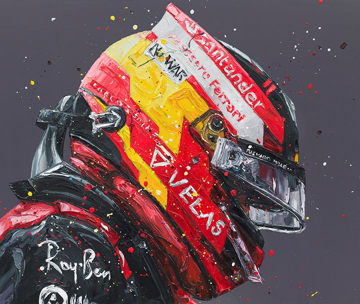 Silverstone Sainz (Canvas)