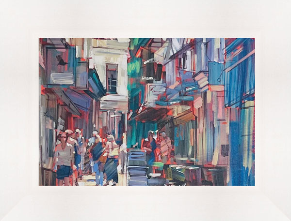 Cheap Street Shoppers - Colin Brown - Original 