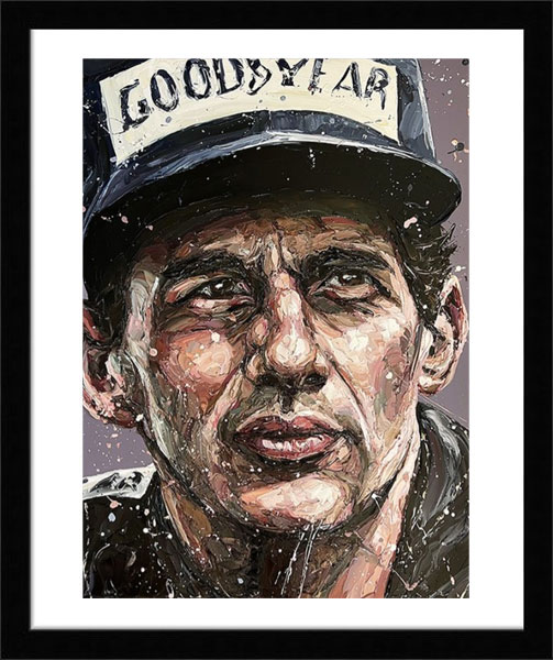 Ayrton Senna 1985 (Print) 