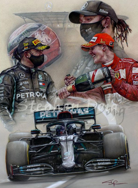 91 - Lewis Hamilton - 2020 German Grand Prix. 