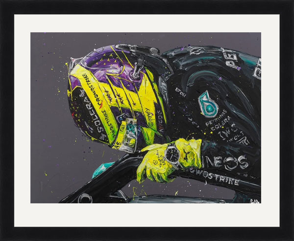 Lewis Hamilton - The Last Kiss (Print) 