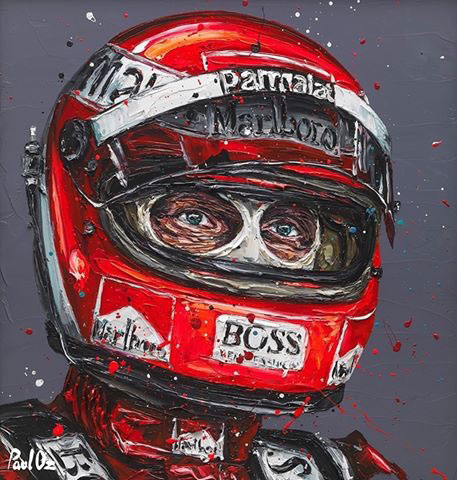Niki Lauda (Canvas) 