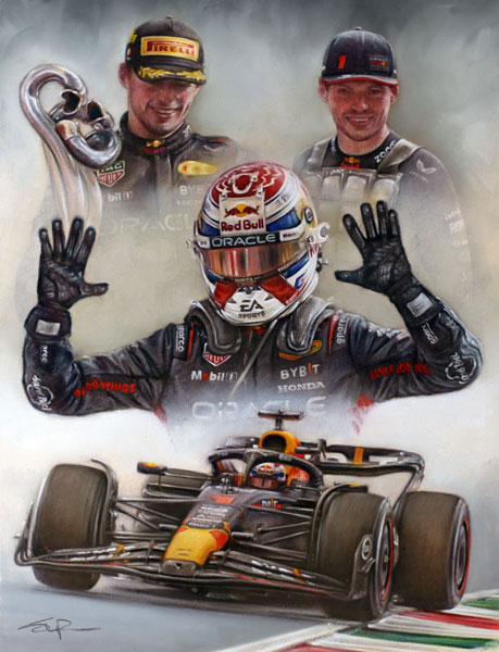 Max Verstappen - Record Breaking Victory - Monza 2023