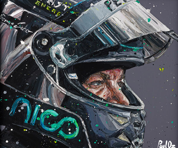 Nico Rosberg (Canvas) 