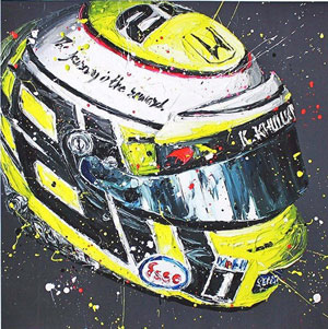 Jenson Button - Last Lid (Canvas)