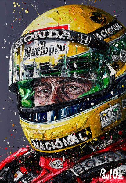 Ayrton Senna 2018 (Canvas) 