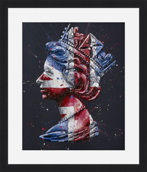 Union Jack Queen (Print) 