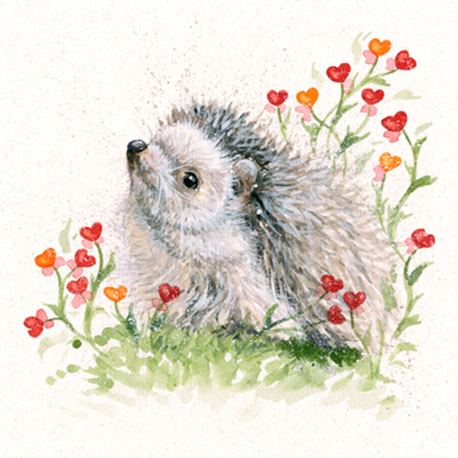 Blooming Love (Hedgehog) 