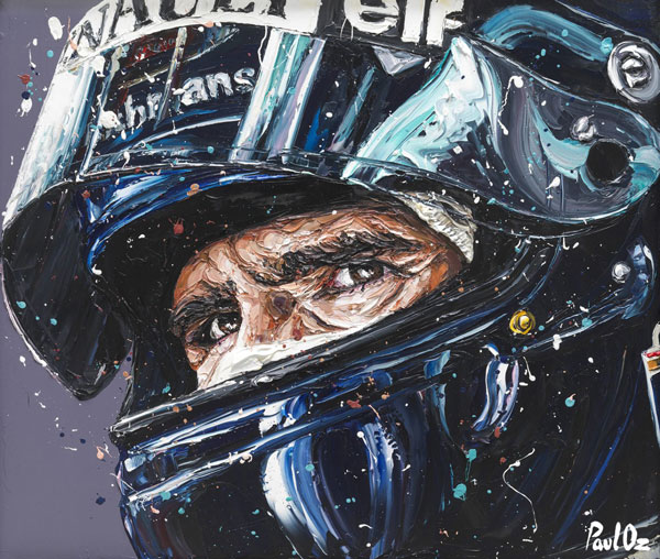 Damon Hill (Canvas) 