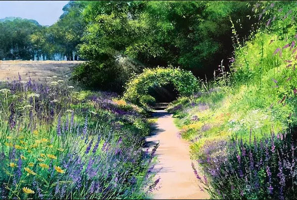 Lavender Walk - Heather Howe 