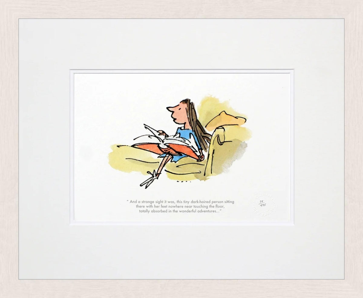 Quentin Blake & Roald Dahl - 'Totally Absorbed' - Matilda